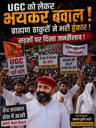 Jaipur UGC Protest Turns Violent: Karni Sena Alleges Lathi Charge, Mahipal Singh Makrana Reacts